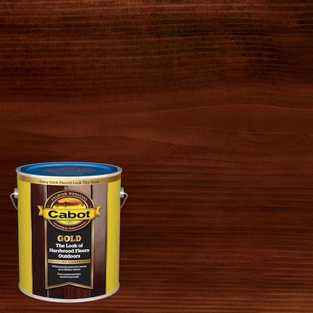 Cabot Cabot Gold Low VOC Satin Moonlit Mahogany Deck Varnish 1 gal 140.0019473.007